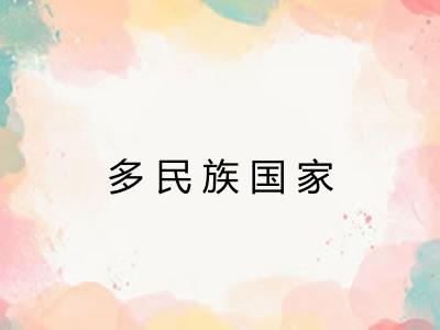 多民族国家
