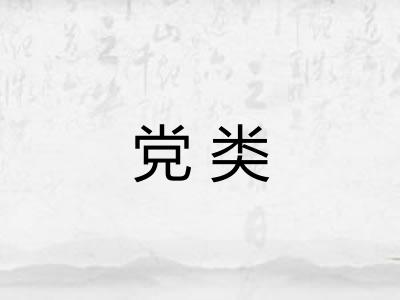 党类