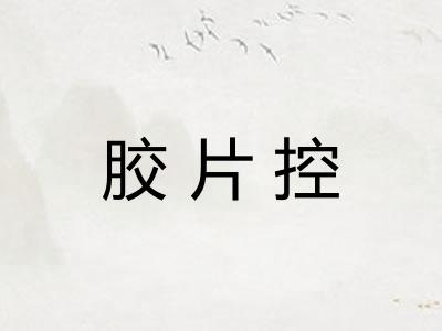 胶片控