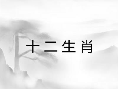 十二生肖