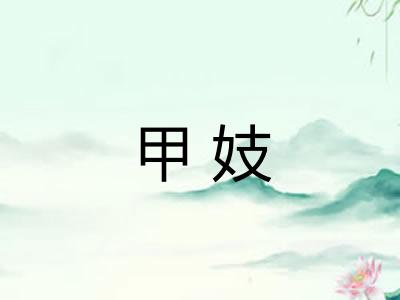 甲妓
