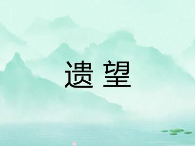 遗望
