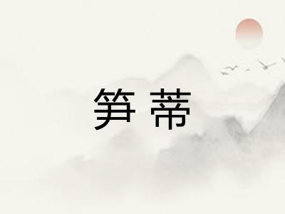 笋蒂