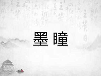 墨瞳