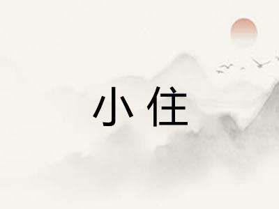 小住