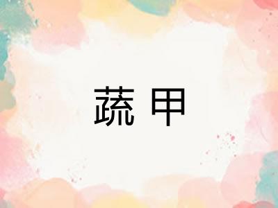 蔬甲