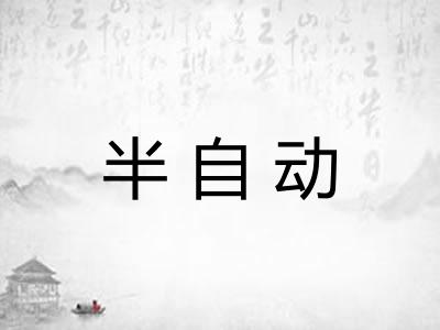半自动