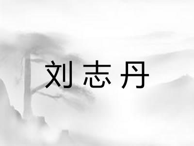 刘志丹