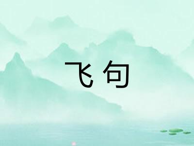 飞句