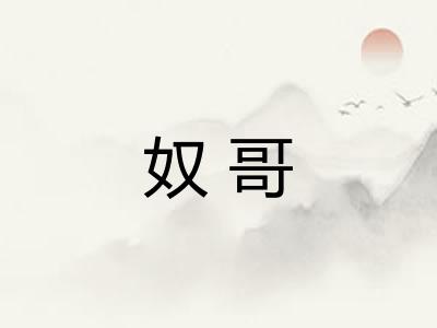 奴哥