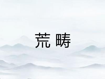 荒畴