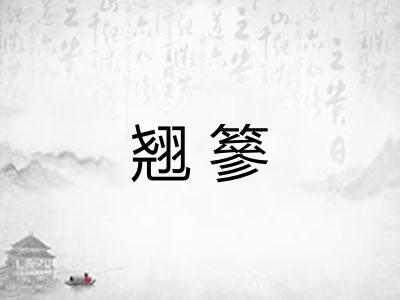 翘篸