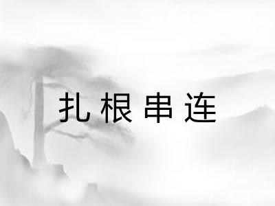 扎根串连