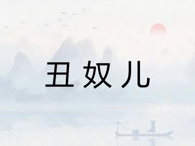 丑奴儿