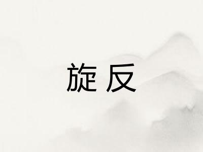 旋反