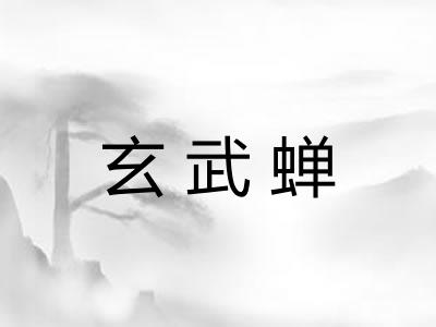 玄武蝉