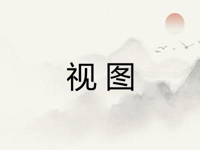 视图