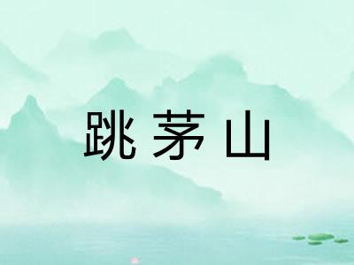 跳茅山