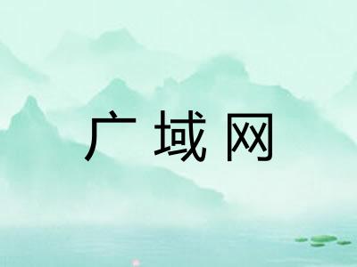 广域网