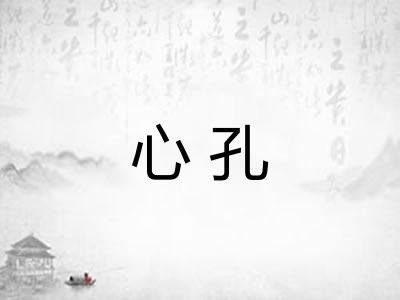 心孔