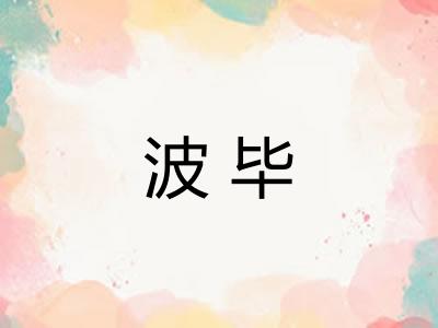 波毕