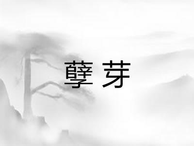 孽芽