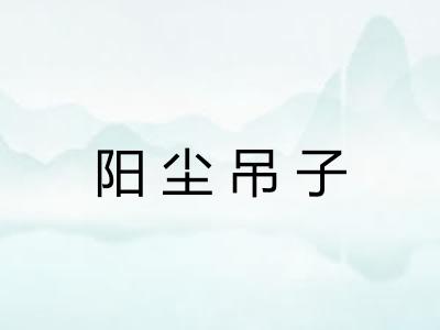 阳尘吊子