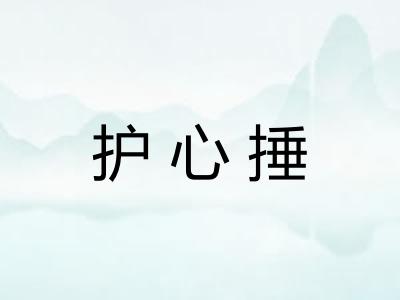 护心捶