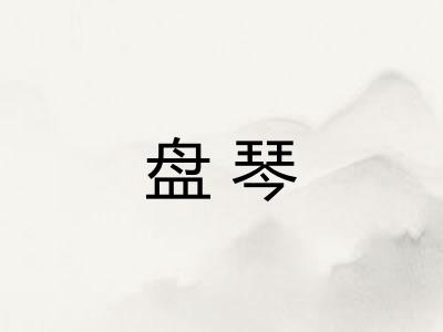 盘琴