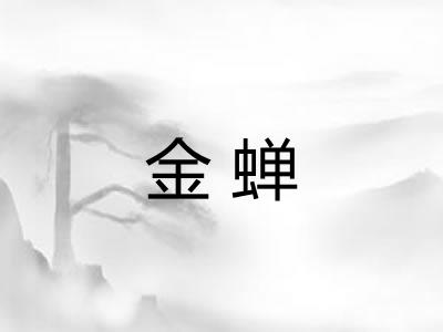 金蝉