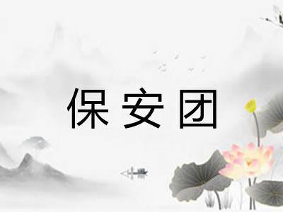 保安团