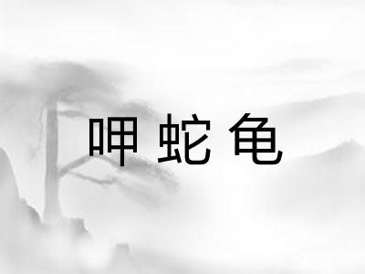呷蛇龟