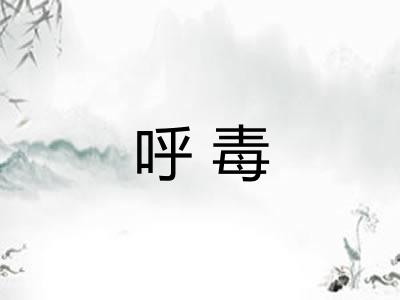 呼毒