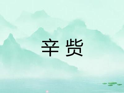 辛赀