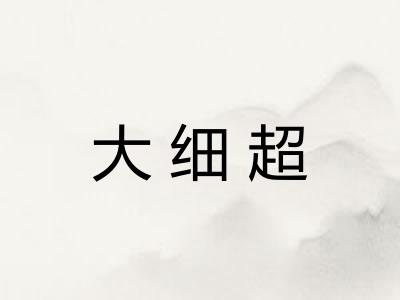 大细超