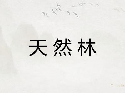 天然林