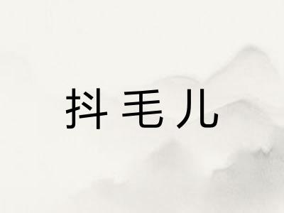 抖毛儿