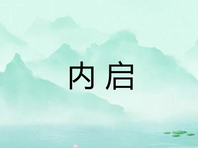 内启