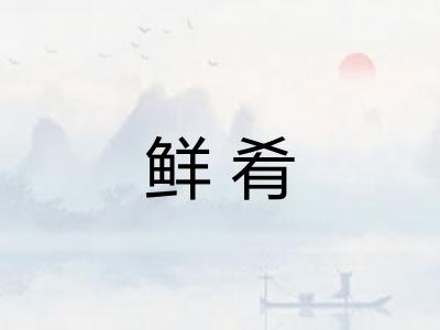 鲜肴
