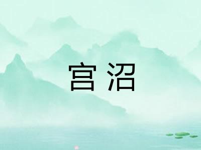 宫沼