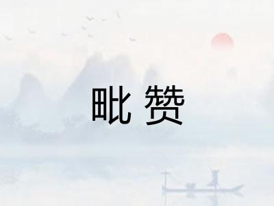 毗赞
