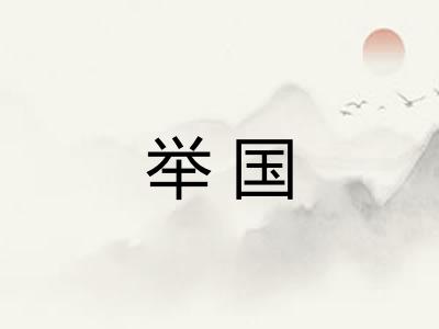 举国