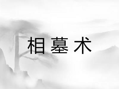 相墓术