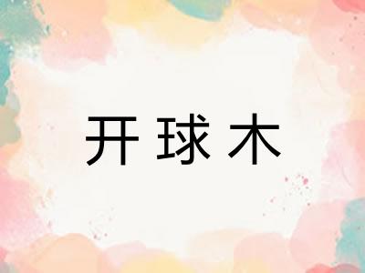 开球木