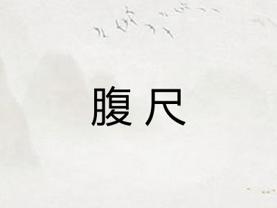 腹尺