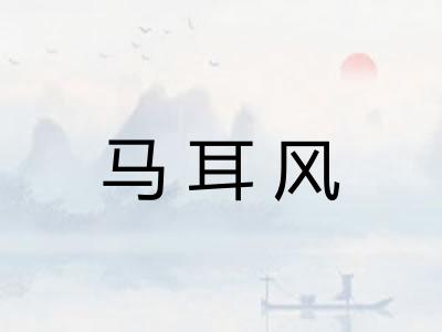 马耳风