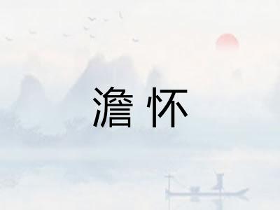 澹怀