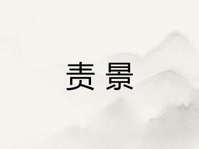 责景