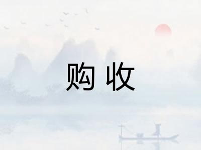 购收