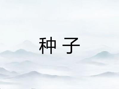种子